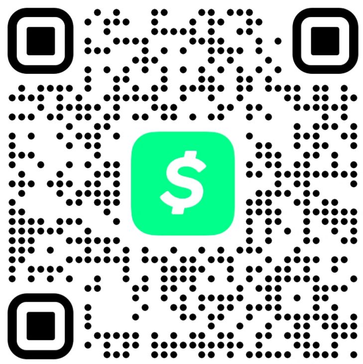 Cash App donation QR code